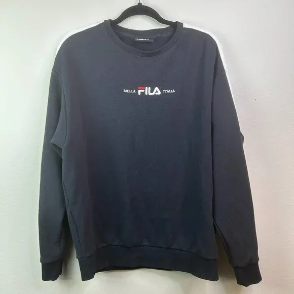 Fila Apparel Fila Black Line Sweatshirt Fila Shirts White Line
